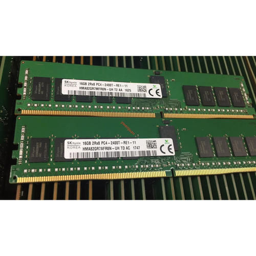 原装 16G 2RX8 DDR4 PC4-2400T REG ECC 内存 HMA82GR7A/MFR8N-UH