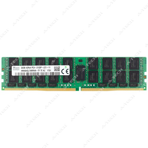 SK海力士 32G 4RX4 PC4-2133P-LRDIMM服务器内存HMA84GL7AMR4N-TF