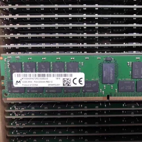 镁光 MTA36ASF4G72PZ-3G2E2 32G DDR4 3200 服务器内存ECC RDIMM