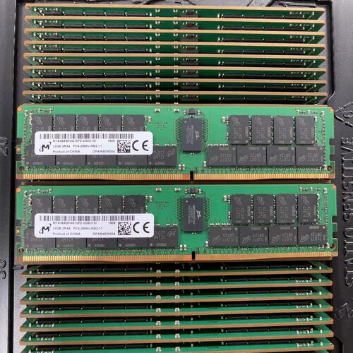 原装 815100-B21 840758-091 32G 2RX4 PC4-2666V DDR4服务器内存