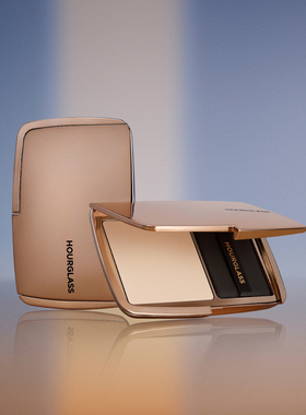 Hourglass轻雾蜜粉饼柔焦控油持久定妆Translucent透亮白色钟楚曦