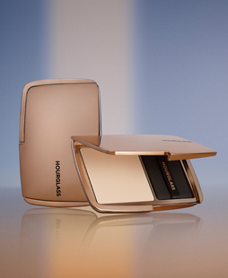 Hourglass轻雾蜜粉饼柔焦控油持久定妆Translucent透亮白色钟楚曦