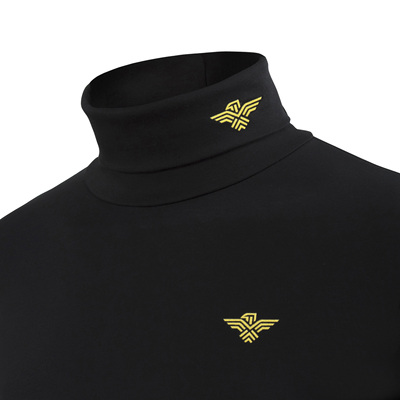 高领加绒加厚保暖内衣冬季打底衫