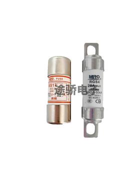 MIRO茗熔熔断器RO15 RT18-32 RT14-2O 10*38 .05A 1A 2A 3A 4A 5A