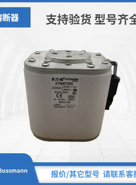 现货巴斯曼Bussmann熔断器170M7597 170M7676 170M7532 170M7633