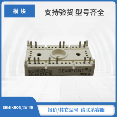 SK60DTA08 SK60DTA12 SK60DTA14 SK60DTA16赛米控IGBT模块现货