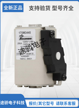 原装巴斯曼Bussmann熔断器170M3444 170M3445 170M3446 170M3447