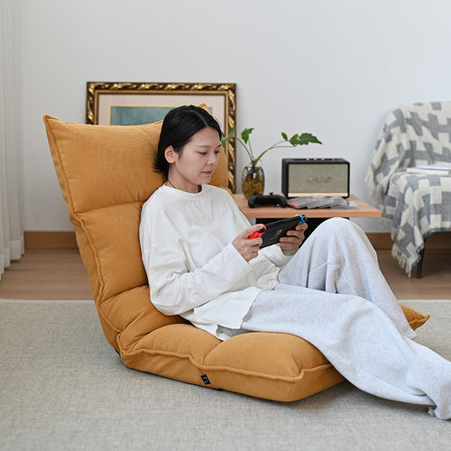 懒人沙发飘窗折叠单人小座椅客厅