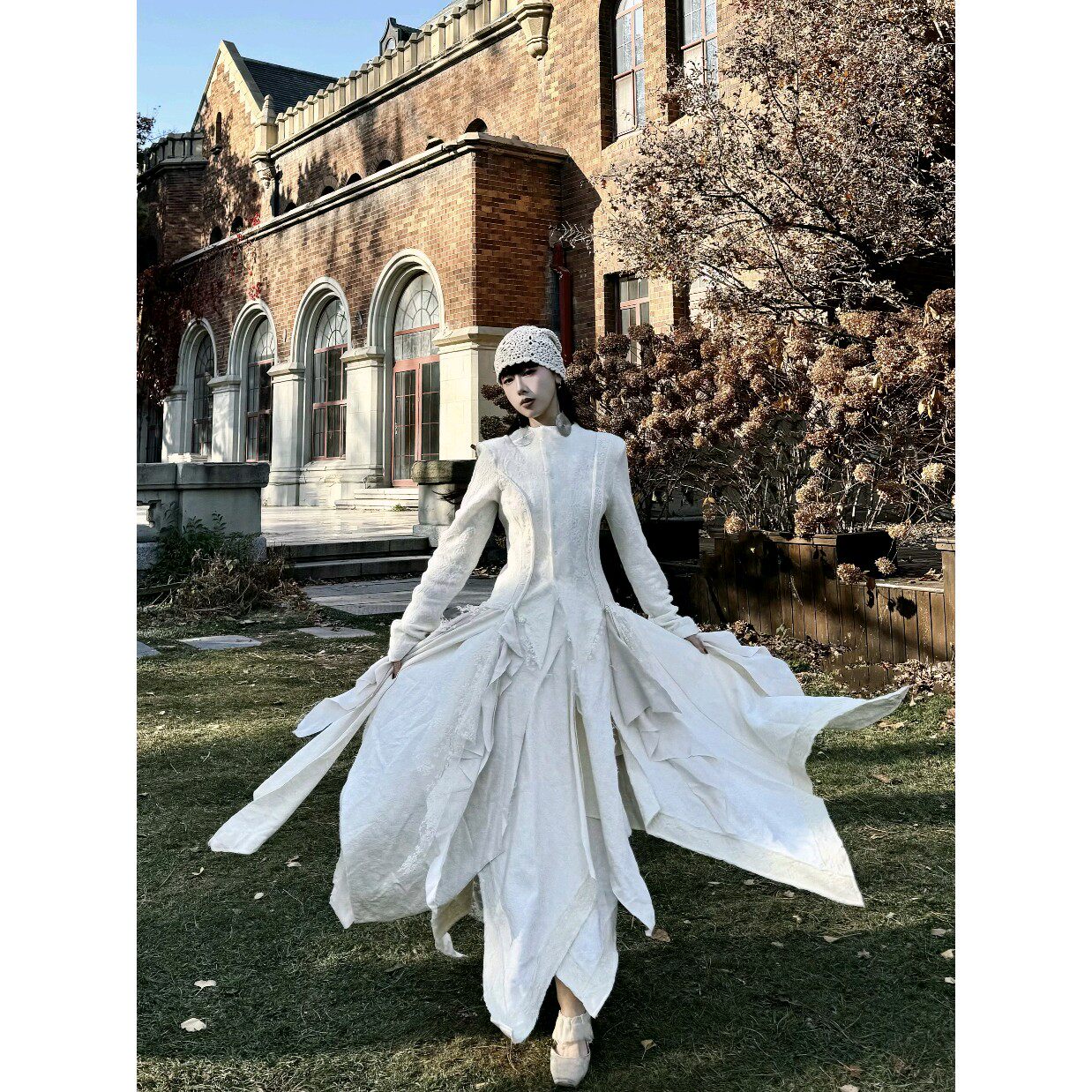 elywoo正确版/微透羊毛衫上衣