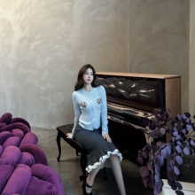 EVAN亿万【对版本SST | 南油高品质】设计感羊毛衫针毛衣刺绣外套