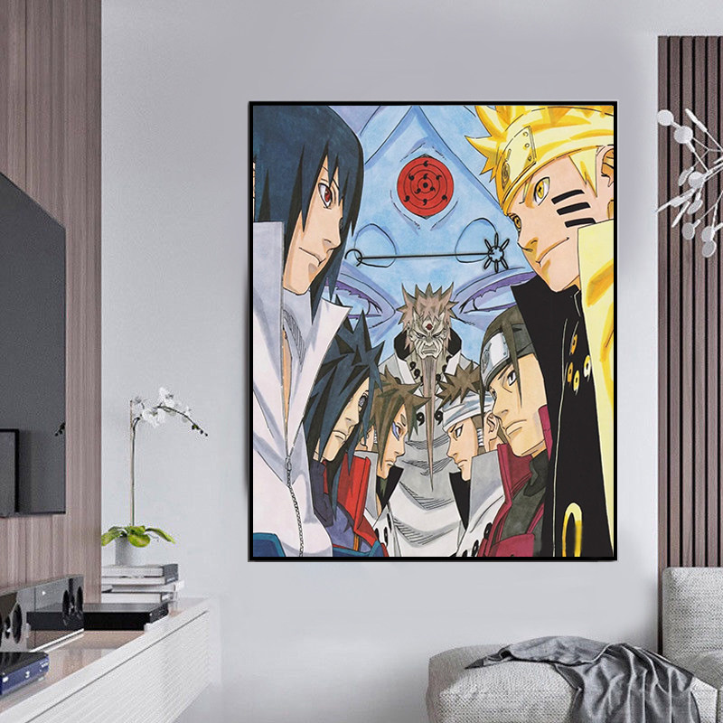 十字绣2026新款鸣人佐助火影忍者六道仙人阿修罗因陀罗满5d钻石画