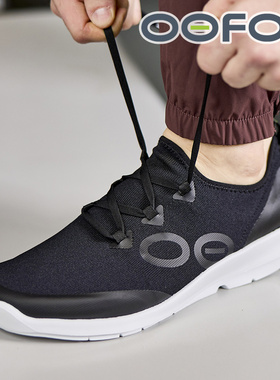 OOFOS OOmg Sport男女缓震回弹轻便软底恢复休闲运动一脚蹬运动鞋