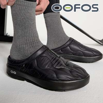 保暖棉拖拖鞋OOFOS舒适男女减震