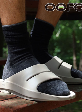 OOFOS男女同款休闲百搭运动居家日常足弓支撑舒缓减震一字拖鞋