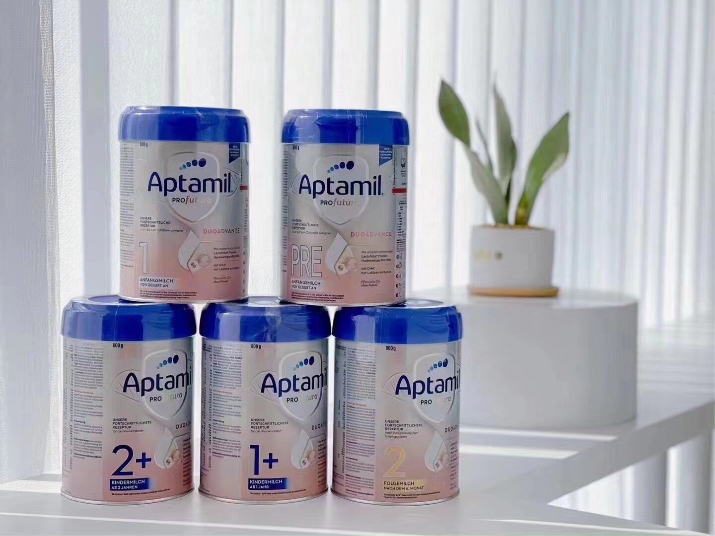 德国原产aptamil爱他美婴幼儿配方奶粉白金版pre段/1段/2段/3段