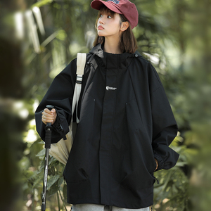 现货冲锋衣外套男春秋户外防水工装夹克登山服A321-J745-P65图片