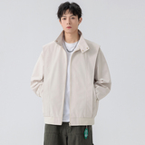 美式复古立领夹克春秋休闲百搭工装外套A321-J7868-P65，男装夹克，电商A321