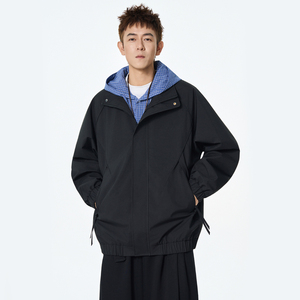 春秋休闲外套男女宽松纯色上衣外套A321-J7920-P68图片