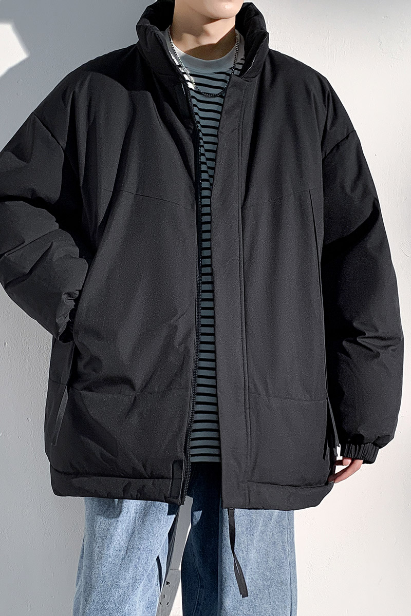 冬季纯色百搭保暖棉衣加厚立领休闲棉服A321-MY8808-P85，男装棉衣，电商A321