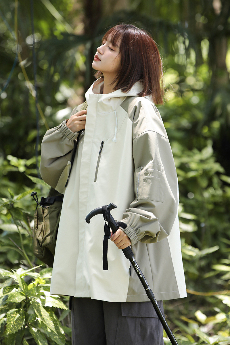 现货冲锋衣男女户外防风防水夹克外套潮牌登山服A321-J7839-P70,男装夹克,电商A321