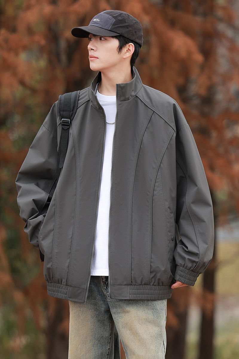 美式工装夹克春秋棒球服飞行员外套A321-J7866-P68,男装夹克,电商A321