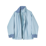 现货春秋美式领可拆卸外套潮牌棒球服冲锋衣夹克A321-J9963-P75，男装夹克，电商A321