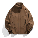 现货立领夹克外套男宽松休闲户外运动情侣款夹克A321-J7804-P60，男装夹克，电商A321