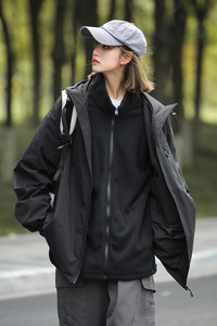户外冲锋衣休闲外套三合一男女防风防水夹克A321-MY9306-P120图片