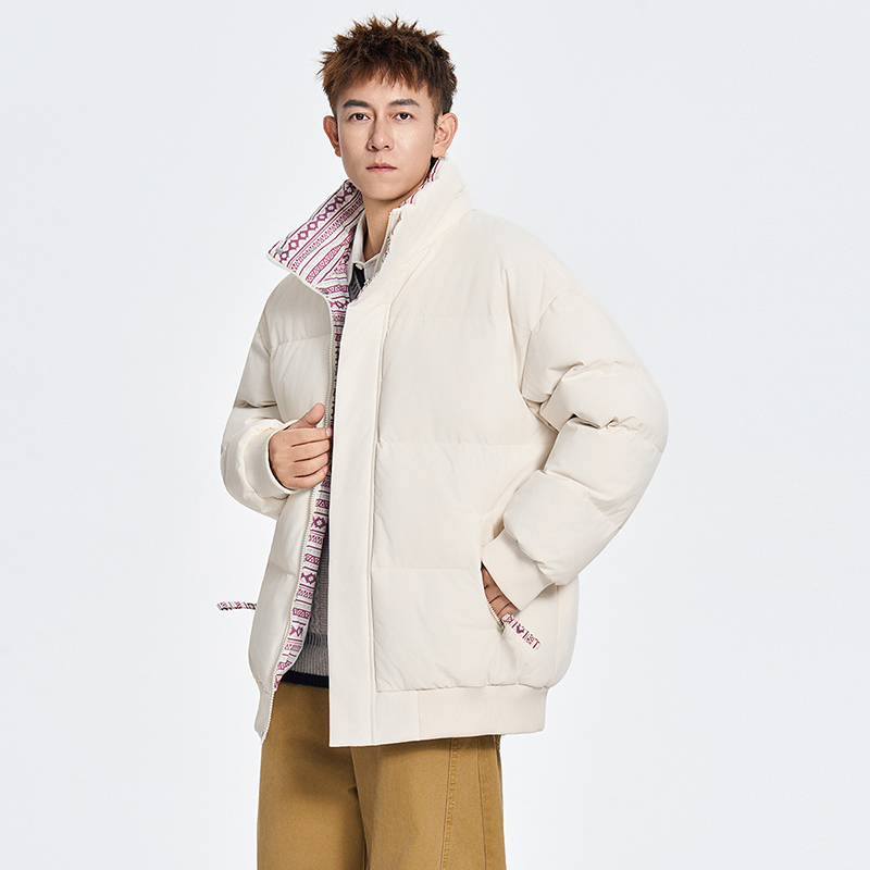 冬季百搭休闲撞色立领棉衣休闲棉服外套A321-MY8832-P89，男装棉衣，电商A321