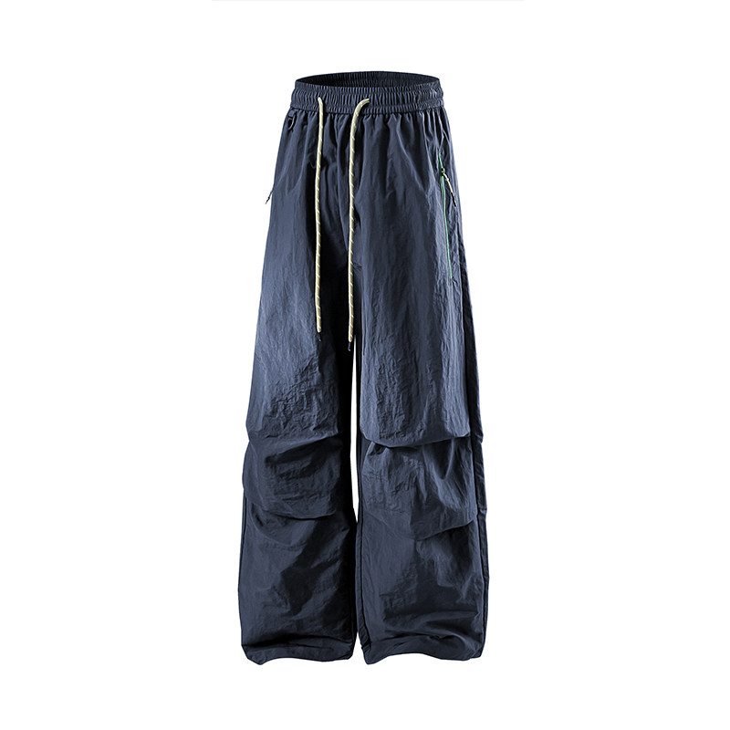 夏季百搭工装休闲裤阔腿宽松潮牌长裤A321-K2382-P45图片