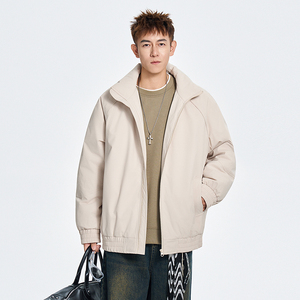 纯色工装休闲外套百搭棉衣棉服A321-MY8834-P85，男装棉衣，电商A321