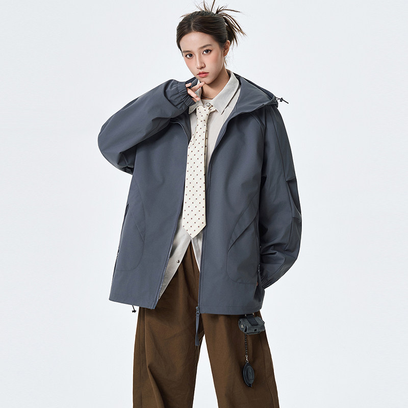春秋男女百搭休闲工装连帽夹克外套A321-J7986-P75,男装夹克,电商A321