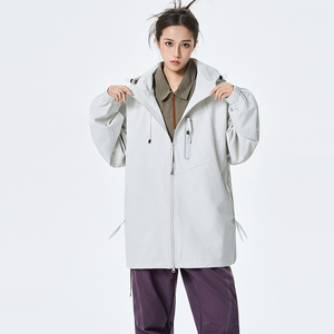 春秋男女百搭休闲连帽工装夹克外套A321-J7985-P75图片