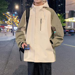 现货冲锋衣男女户外防风防水夹克外套潮牌登山服A321-J7839-P70图片