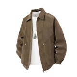 春秋男女百搭休闲外套纯色上衣夹克A321-J7952-P85，男装夹克，电商A321