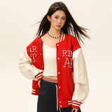 春秋刺绣PU棒球服外套男女休闲夹克A321-J9952-P90，男装夹克，电商A321