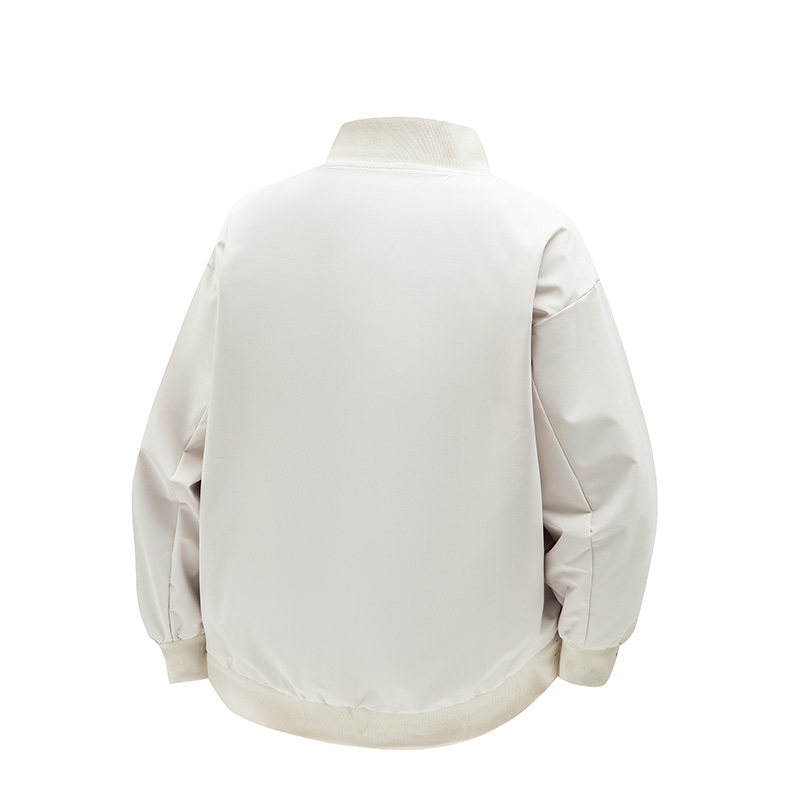 美式复古棒球服外套男纯色潮牌宽松休闲飞行夹克A321-J7803-P55,男装夹克,电商A321