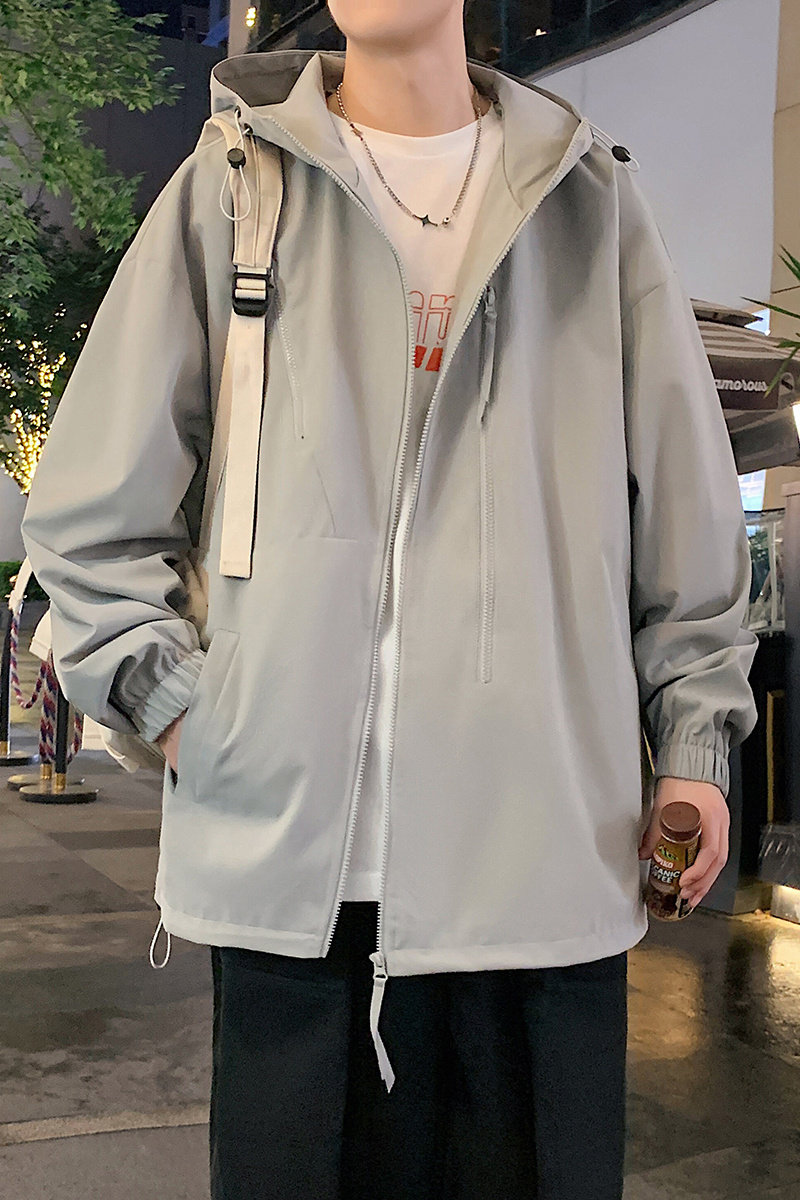 夹克外套春秋潮流运动休闲防水户外冲锋衣A321-J7834-P70,男装夹克,电商A321