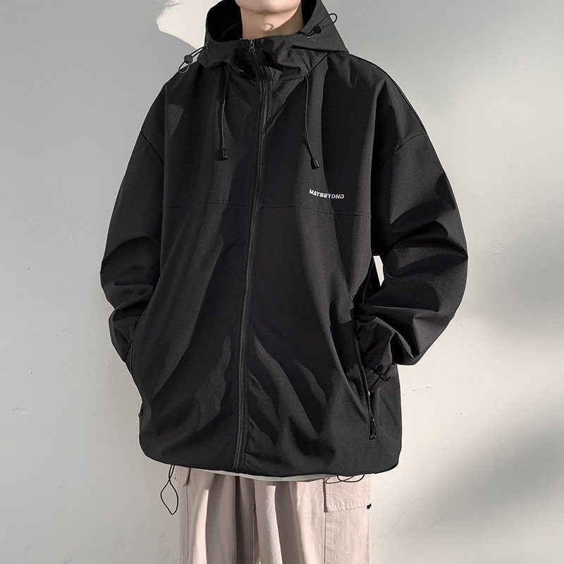 wassuphappy三合一冲锋衣男秋冬季2025新款美式登山休闲夹克外套,男装夹克,电商A321