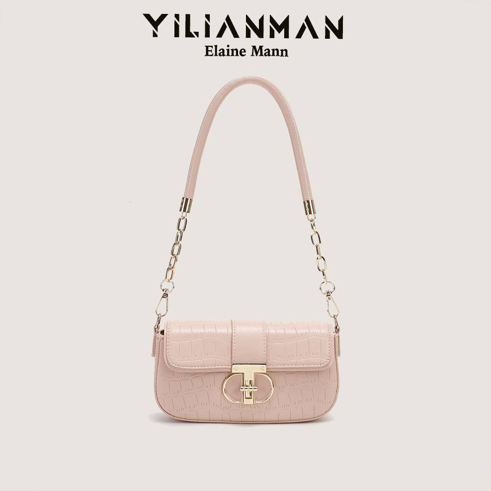 伊莲蔓女包原创2025新款百搭法棍腋下包小众包包链条包单肩斜挎包,箱包皮具/热销女包/男包,腋下包,淘宝优惠券,粉丝福利购,淘宝优惠卷