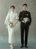 Мужские брюки Чжуншан.