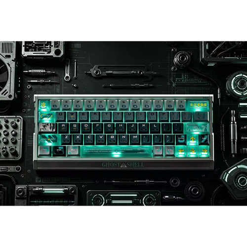 IQUNIX x EV63攻壳机动队联名款义体核心电竞磁轴游戏键盘瓦洛兰