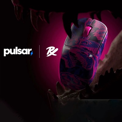 派世Pulsar x PRX战队联名限量版X2 CrazyLight 无线游戏鼠标
