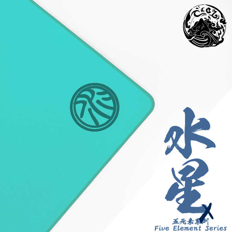 西西零壹电竞CC01游戏鼠标垫水星黑色超细面瓦罗兰特fps准控制垫