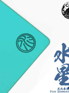 西西零壹电竞CC01游戏鼠标垫水星黑色超细面瓦罗兰特fps准控制垫