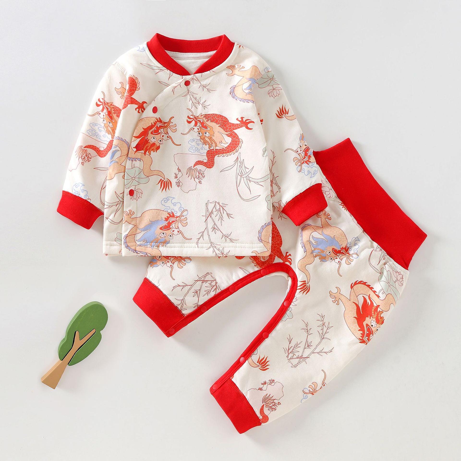 春秋冬婴儿衣服40g夹棉a类