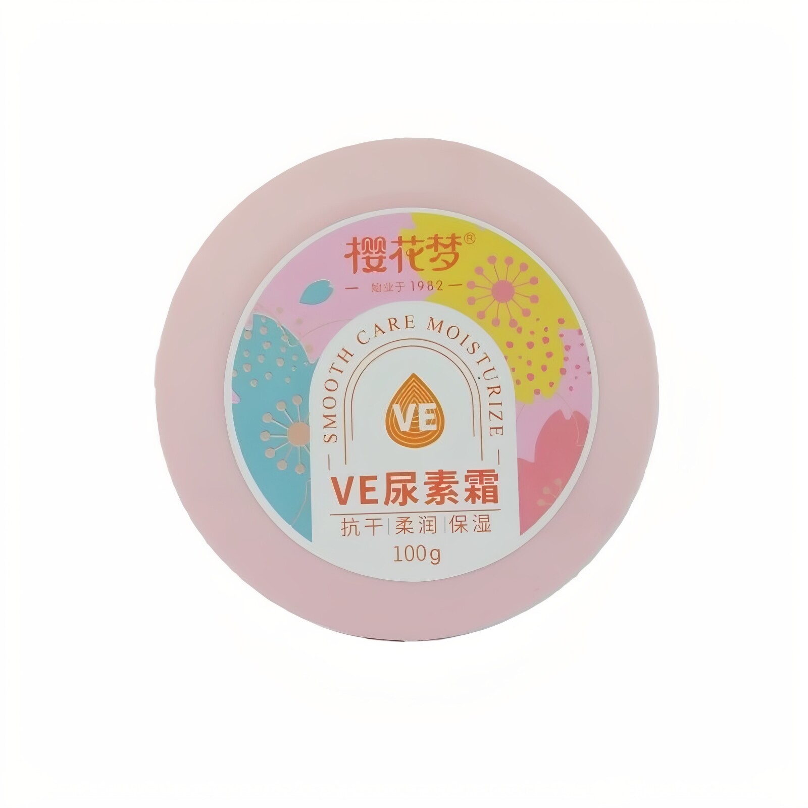 100g樱花梦VE尿素霜保湿抗干滋润男女通用肌肤霜护肤防干春润保湿