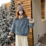 2025冬款新款牛仔毛毛外套211-5882P205控398,女装毛呢外套,浙宝211, 2025冬款新款牛仔毛毛外套211-5882P205控398,女装毛呢外套,浙宝211,