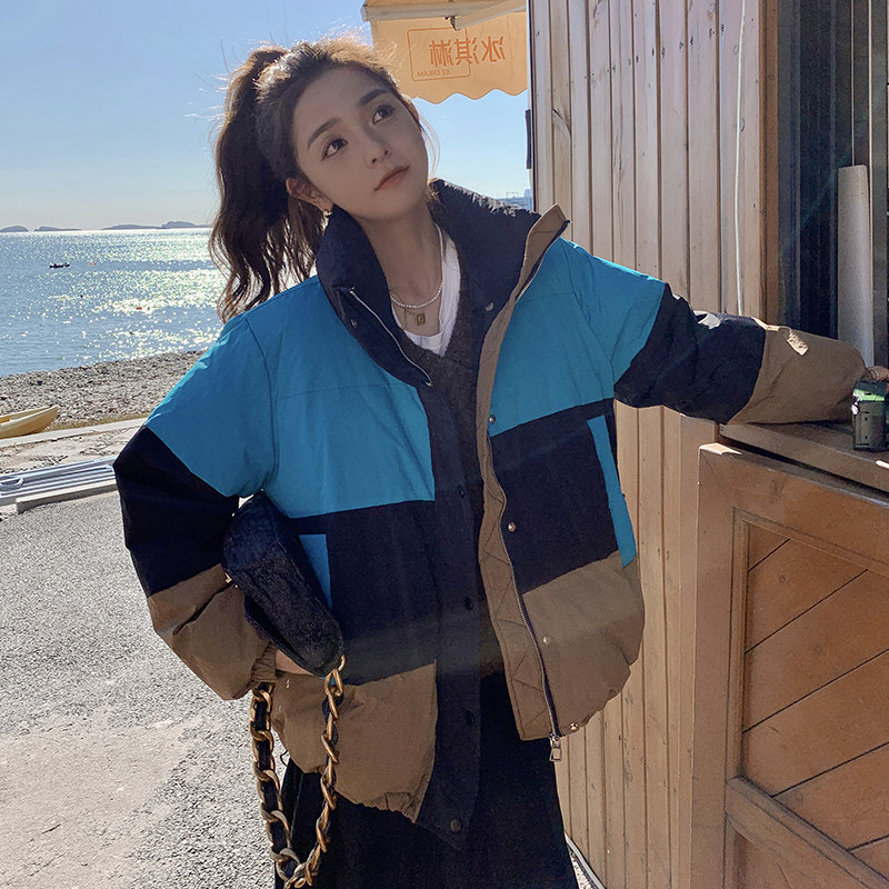 2025冬款现货新款跑量撞色棉衣211-A17P145控218，女装棉衣/棉服，浙宝211