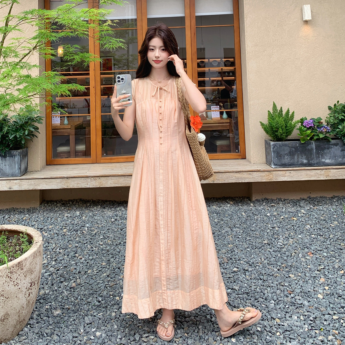 夏款新款连衣裙-2C393-9822P155控248，女装连衣裙，浙宝211